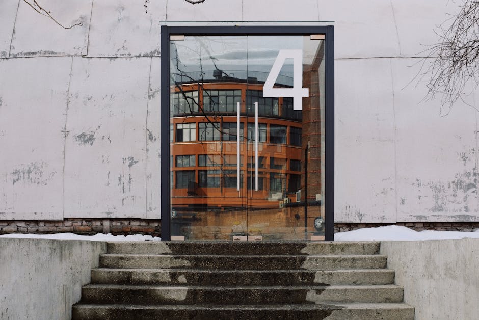 Modern Health Facility Entrance